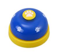 Zerodeko Pet Training Bells Sturdy Iron and Plastic Material 2pcs for Dogs and Cats with Flat Wide Button and Pleasant Sound for Effective Puppy and Pet Training Communication