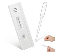 Zerodeko Pig Pregnancy Test Kit Plastic Cassette for Sow Early Pregnancy Detection Small Size and Easy to Store , for Reexamination of Pregnant Animals , White Lightweight Farm Testing