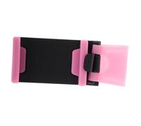 Zerodeko Pink Car Phone Holder for Steering Wheel Rotatable Mobile Cradle with Antislip Material Adjustable Car Mount for Various Smartphones