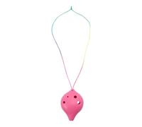 Zerodeko Plastic 6-Hole Alto Ocarina for Beginners, Lightweight Practice Musical Instrument for Music Lovers, Not Easy to Break, Easy to Carry