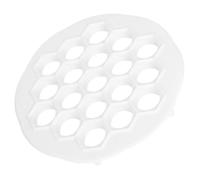 Zerodeko Plastic Dumpling Maker Mold Convenient Multi-Holes Dumpling Mold with 19 Holes for Making Filled Dumpling-Shaped Pastries for Quick Kitchen Experience the Kitchen