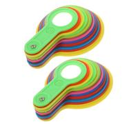 Zerodeko Plastic Fruit Measuring Tool 2pcs for Fruit Diameter Measurement and Sizing and Vegetables and Food Size Assessment