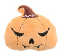 Zerodeko Plush Pumpkin for Independent Play and Sturdy Chewing Catnip for Cats Halloween Themed Interactive Teething Made of Soft Plush Material