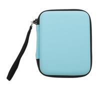 Zerodeko Portable Guitar Pick Storage Holder Bag in Blue Pu Material Compact Plectrum Case for Guitar Accessories Or Backpack Use Prevents Plectrums from Losing