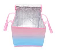 Zerodeko Portable Insulated Food Bag with Zipper Decorative Thermal Pouch for Cake Dessert and Pizza