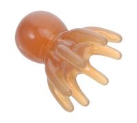 Zerodeko Portable Octopus Resin Head Massager Eight-Claw Design, Comfortable Texture Scalp Care Tool for Business Trips and Camping, Innovative Compact Body Acupoint Massage Comb