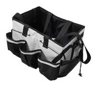 Zerodeko Portable Organizer and Cleaning with Bag Handle Shoulder Caddy Strap, Large Capacity Oxford Cloth with Detachable Divider and Multi Pocket Design Housekeeping Supply under Sink
