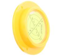 Zerodeko Portable Round Acrylic Bubble Level Tool with Base, Easy to Read and Convenient to Carry, Suitable for Tripod and Refrigerator Leveling, Compact Circular Spirit Level for Accurate