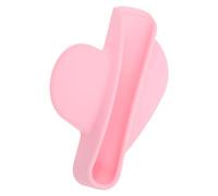 Zerodeko Portable Silicone Phone Holder in Pink Heart Shape for Lipstick and Small Items, Firm and Sturdy Design, Cute and Fashionable Stand for Office the Go Use