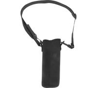 Zerodeko Portable Water Bottle Protective Cover with Shoulder Strap Black | Fabric Sleeve, Adjustable Strap, Easy Installation, for Office Workers, Gym Workouts, Outdoor Use