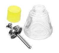 Zerodeko Press The Alcohol Bottle Reusable Squeezy Water Bottle for Static Glass