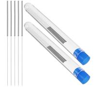 Zerodeko Printer Nozzle Cleaning Needles Kit with for 0.35mm 25pcs Aluminium Alloy and Abs Material Convenient Nozzle Cleaner for Accessories 3d Printer