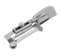 Zerodeko Professional Small Seamer Binder Foot for Sewing Machine, Adjustable Iron Rolled Hemmer with 15-25mm Width Range, Portable for Quilting and Sewing Tasks