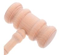 Zerodeko Professional Wooden Judge Gavel Courtroom Hammer for Lawyers Civil Criminal Hearings Stable Judicial Tool for Efficient and Dispute Resolution