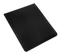 Zerodeko Pu Black Lightweight Social Security Card Holder Multiple Card Slots Disability Certificate Protector Sleeve, Anti-Lost and Forgery Prevention for Important Documents
