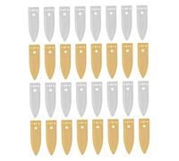 Zerodeko Pure Zinc Anode and Copper Strips for Fruit Battery Science Education DIY Kit Use Electrodes with Reliable Conductivity for Classroom and Home Physics Experiments