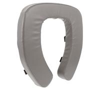 Zerodeko Raised Toilet Seat Cushion for Elderly, Washable Soft Sponge and Pu Material with Easy Installation, Waterproof Toilet Seat Pad for Household and Family Bathroom Use