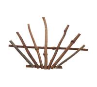 Zerodeko Rattan Frame Decoration Finger Shape Craft for DIY Wood Branches for Crafts for Boys and Girls Modern Decor