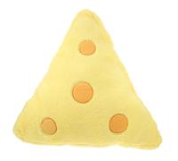 Zerodeko Realistic Cheese Pillow Plush Fabric Cushion 45cm Soft Decorative Throw Pillow Food Toy for Kids Girls Thanksgiving Plush Decor