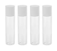 Zerodeko Refillable Travel Bottles 4pcs 150ml Leakproof Cosmetic Containers Portable Liquid Toiletry Dispensers for Travel and Daily Use