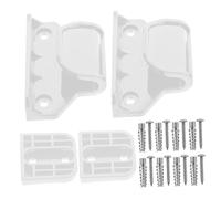 Zerodeko Retractable Convenient Storage Suitable Easy Installation and Replacement Hardware Set with Plastic Latches and Brackets Gate for Fence for Doorways and Stairs