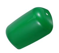 Zerodeko Retro Plastic Lamp Shade Replacement in Green, Pp Material Easy Maintenance and Versatile Compatibility, Classic Vintage Design Suitable for Desk and Floor Lamps