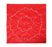 Zerodeko Reusable Red Coral Fleece Balloon Target Dart Board Game Backdrop for Festive Party Activities and Birthdays, Thick and Soft round Shooting Cloth for Indoor and Outdoor Balloon
