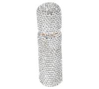 Zerodeko Rhinestone Mini Roller Bottle for Essential Oils and Perfume Refillable Travel Container with Precision Roller Ball Portable Lightweight Fragrance Sample Vial for Pocket and Purse