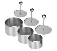 Zerodeko Rice Ball Mold Set 3 Pcs Onigiri Maker Sushi Mold Japanese Rice Ball Making Tool Round Shaping Moulds for Home Cooking Meal Prep and DIY Lunch Boxes