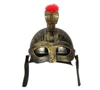 Zerodeko Roman Costume Helmet Greek Corinthian Warrior Headgear Movable Visor Sturdy Craftsmanship for Medieval Roleplay and Halloween Parties