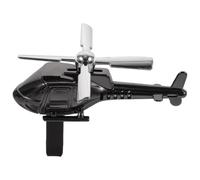 Zerodeko Rotating Helicopter Shaped Vehicle Air Freshener with Aromatherapy Diffusion and Alloy Material for Car Air Outlet while Driving