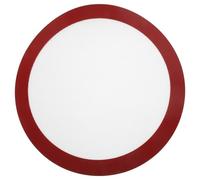 Zerodeko Round Silicone Baking Mat for Pizza Pan Non-Stick Reusable Oven Liner Heat Resistant Air Fryer Mat Multi-Purpose Cooking Tool for Grilling and Baking Random Color