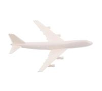 Zerodeko Scale Plastic Model Airplane for Architectural and Airport Scenes Detailed Miniature Aircraft Figurine for Model Train Landscapes and Urban Planning Displays