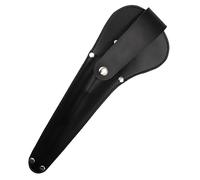 Zerodeko Scissors Protector PU Cover with Waistband Loop for Sewing Shears and Clothing Cutting Tools Tailors Use 27.5X10Cm Black