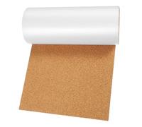 Zerodeko Self-Adhesive Cork Roll 20cm X 200cm X 1mm Thin Cork Board for DIY Crafts Wall Decoration Memo and Bulletin Board Peel and Stick Sheet for Office and Home Use