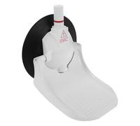 Zerodeko Shaving Legs Foot Rest Strong Suction Cup Bathroom Wall Mount Ergonomic Design Portable Shower Foot Stool Made of Abs Shell Epdm Base Spa and Travel Use