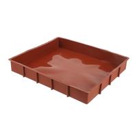 Zerodeko Silicone Baking Pan Rectangular Bread Mold, Lightweight, Easy to Clean, Non-Stick, for Making Bread and Baking at Home
