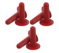 Zerodeko Silicone Calf Milk Bottle Teat and Optimized Flow Replacement Nipples 6pcs with Extra Long Nipple and Ergonomic Design Hygienic for Farm Animal Feeding for Dairy Calf Supplies
