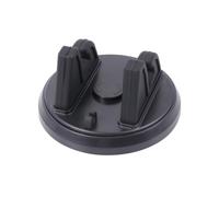 Zerodeko Silicone Car Phone Holder 2pcs with 360 Degree Rotatable Design Hands-free Horizontal or Vertical Placement Dashboard Smartphone Stand in Black for Mobile and Cell Phone