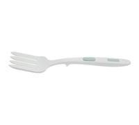 Zerodeko Silicone Flexible Cooking Fork with Anti-Slip Handle, Heat-Resistant and Dishwasher Safe Food Fork for Serving and Stirring Pasta Or Spaghetti in The Kitchen