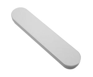 Zerodeko Silver Iron Case Pen Organizer Tongue Scraper Tweezers Storage Box Portable Versatile Storage Easy to Store Travel and Daily Use