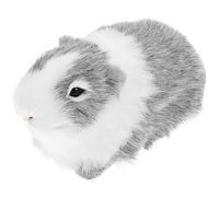 Zerodeko Simulated Hamster Figure for Children, Realistic Plush Hamster Model for Home Decoration and Parties, Details and High-Quality Faux Fur