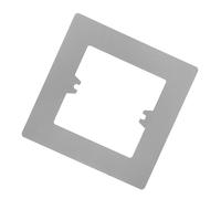 Zerodeko Single Gang 86-Type Grey Decorative Wall Plate Cover, Light Switch Hole Repair Spacer for Electrical Outlet, Power Socket Wall Plate Protector for Home Use