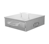 Zerodeko Small Household Drawer Type Steamer Kitchen Gadget with Stainless Steel Rust-proof Design, Silver Colour, for Hotels and Breakfast Rooms, Compact Rice Noodle Roll Steaming Machine