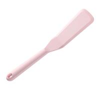 Zerodeko Small Silicone Spatula for Cooking with Hanging Hole Design, Safe for Cooking Pink Mini Baking Turner, Non-Stick Pancake and Cookie Kitchen Accessory