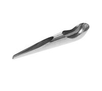 Zerodeko Stainless Steel Bird Feeding Scoop Large Sample Shovel for Powder Granules Grain Fertilizer Lab Sampler Tool for Wild Birds and Parrots