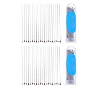 Zerodeko Stainless Steel Butterfly Preservation Needles 4 Boxes with Plastic Storage Bottles for Fieldwork and Educational Entomology Collections