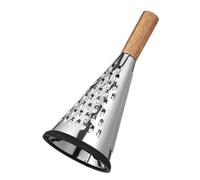 Zerodeko Stainless Steel Cone Cheese with Handle Upright Stable Design Multipurpose Kitchen Grating Tool for Cheese Vegetables Home Use