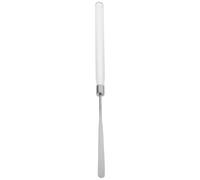 Zerodeko Stainless Steel Cosmetic Spatula Mixer for Makeup Mixing with Plastic Handle, Multifunctional Mixing Rod for Accurate Colour Blending, for Nail Art and Salon Use