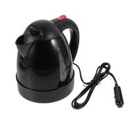 Zerodeko Stainless Steel Electric Kettle for Car Travel Fast Boil Water Boiler with Automatic Shut Off Wide Opening and Non Slip Base for Tea Coffee Hot Water The Go